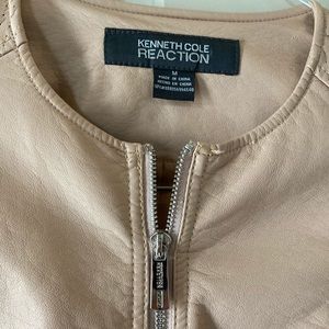 Kenneth Cole Faux Leather Medium Moro Jacket